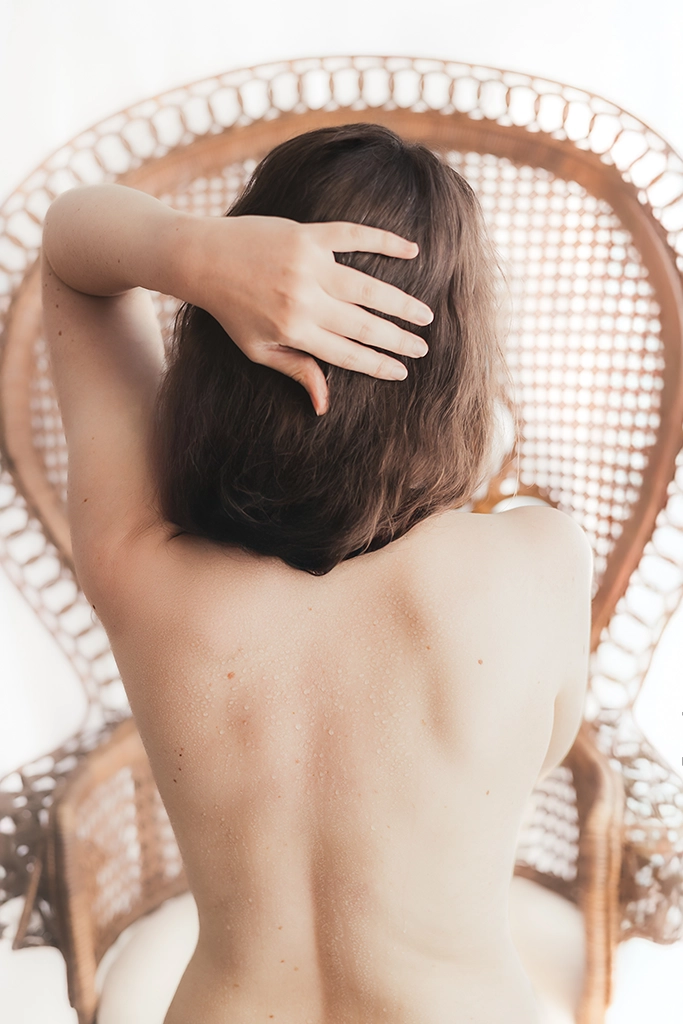 Boudoir blanc Instant photographie