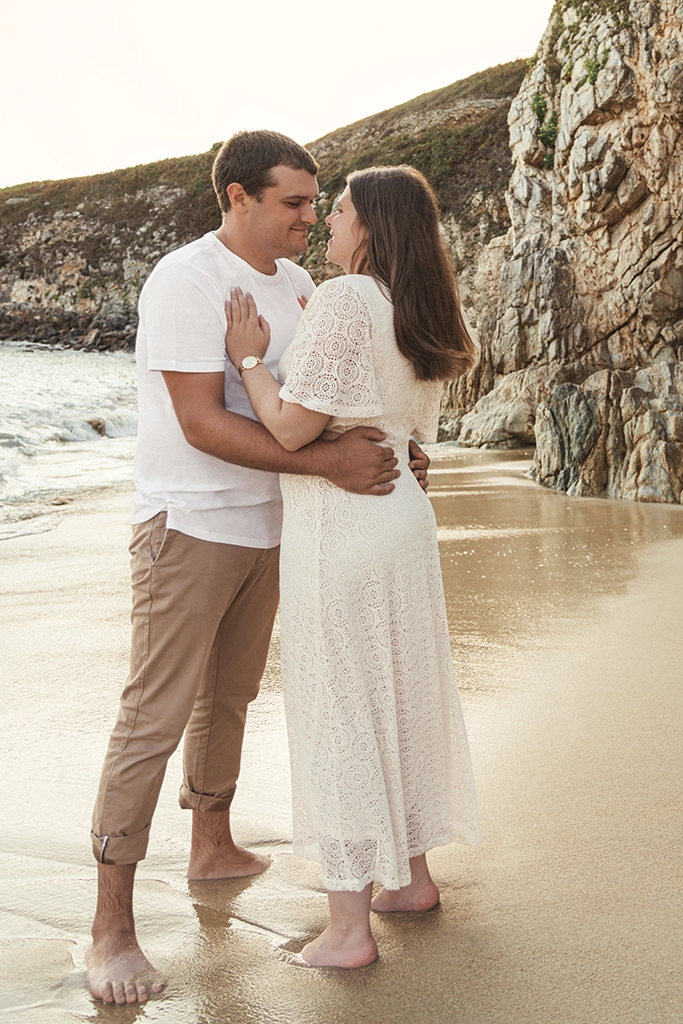 Portrait Couple Instants Photographie