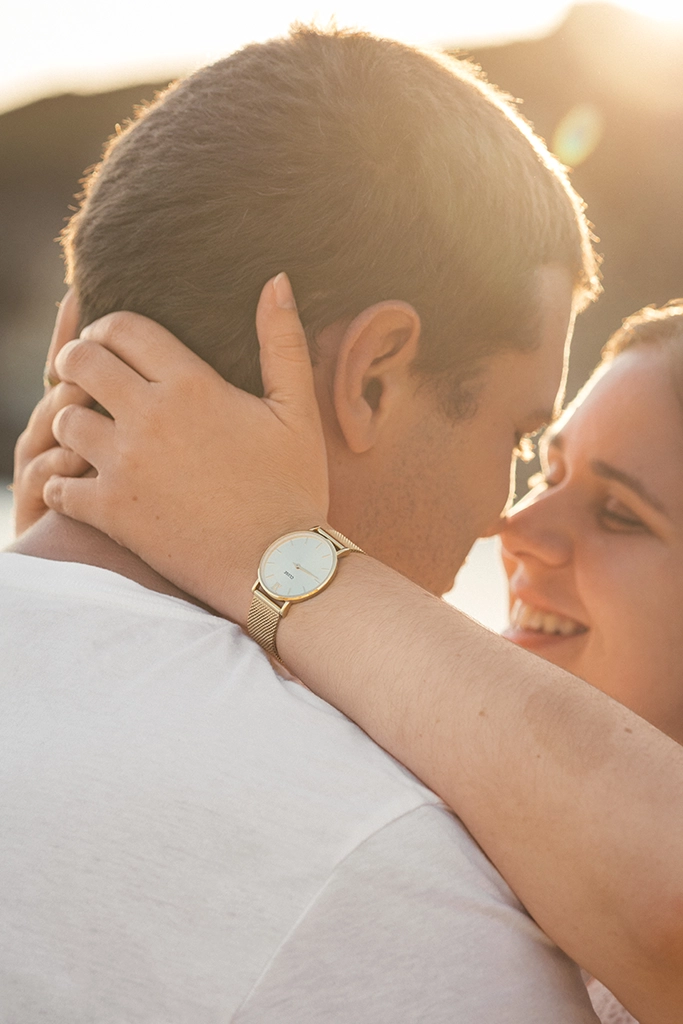 Portrait Couple Instants Photographie