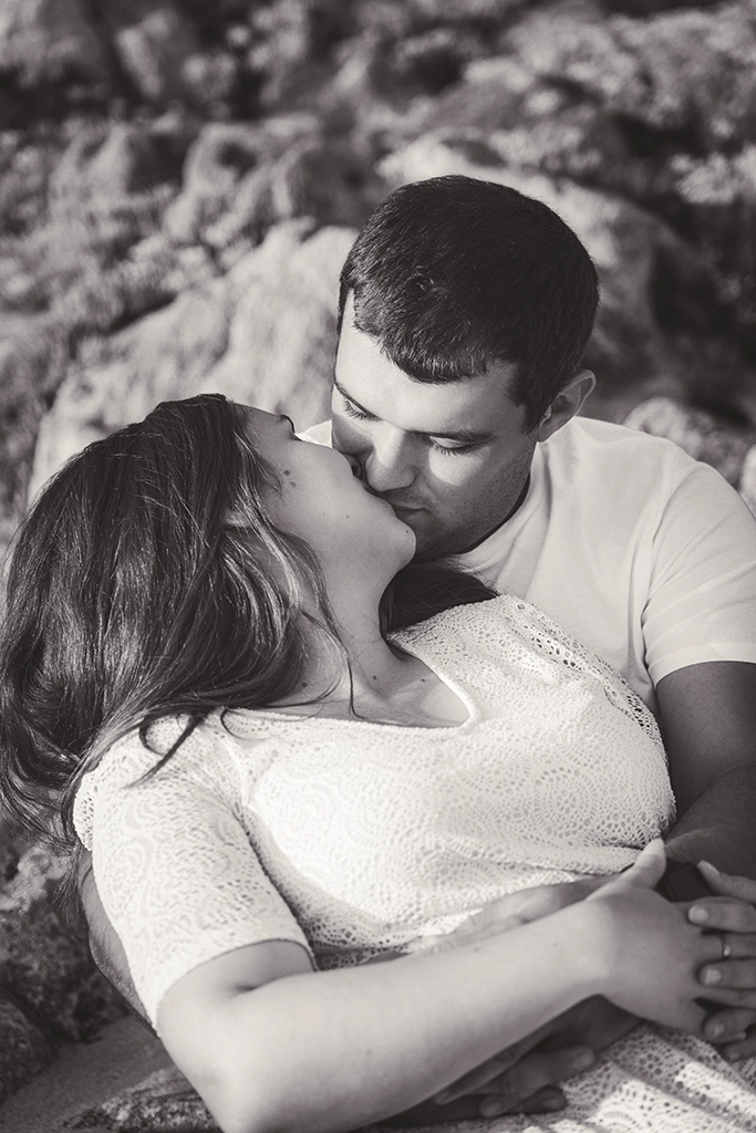 Portrait Couple Instants Photographie