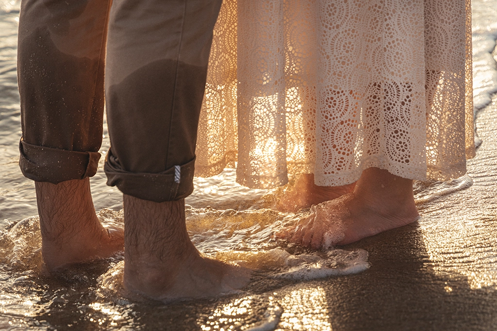 Portrait Couple Instants Photographie