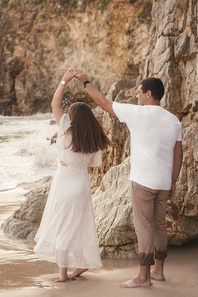 Portrait Couple Instants Photographie