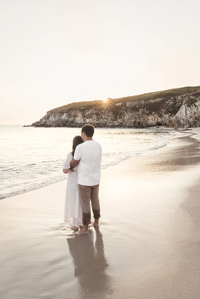 Portrait Couple Instants Photographie